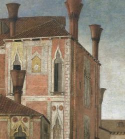 renaissance-art:  Gentile Bellini c. 1501 Miracle of the True