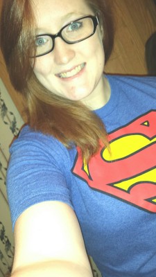 sweet-southern-sassy-babygirl:  My amazing new Superman shirt!!!