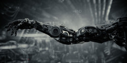 cyberclays:  Robotic hand  - by  Vladislav Ociacia  
