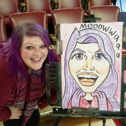 Doing caricatures in Melrose, MA! 11-5 today, Melrose Arts Festival