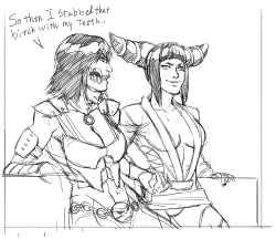 diepod-stuff: Juri Han and Mileena from this steam which is back