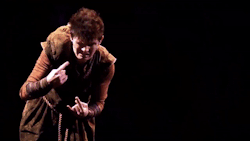 we-were-both-born-today:Joshua Castille stars as Quasimodo in
