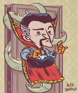 herochan:  Dr. Strange  Created by Alex Santalo