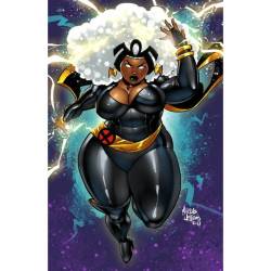 marcusthevisual:Alternate universe Storm (a.k.a TaLynn Kel) just