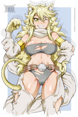 fandoms-females:  ER #4 -  Proud Of Her Power ( leone___akame_ga_kill___fanart_by_bayeuxman