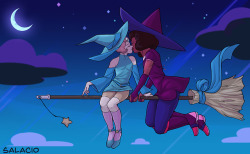 salacio:Witch AU.