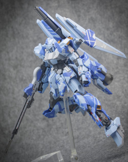 gunjap:  HGBF 1/144 MEGA-SHIKI: Good Paint Job! Work by 钢弹猫