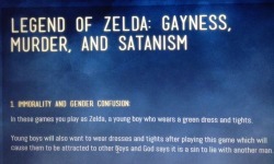 sharkybutt:  angersexual:  sh4d0wmoses:  Zelda turns kids gay