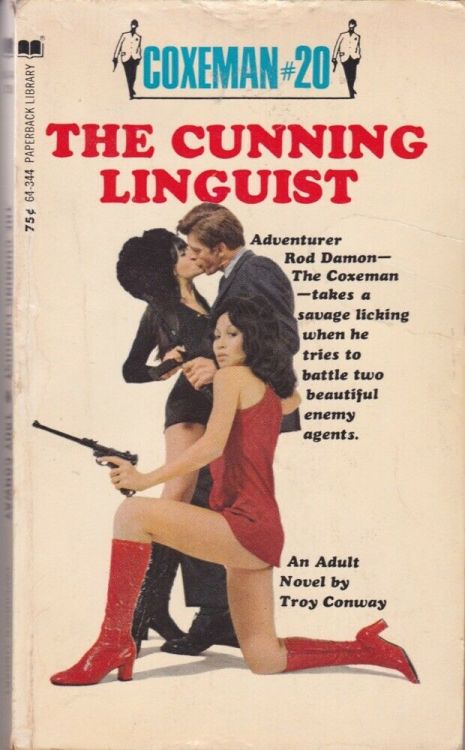 notpulpcovers:   Coxeman #20: The Cunning Linguist