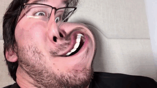 working-on-a-username:  Oh no, someone let Mark play with Photobooth again [X]