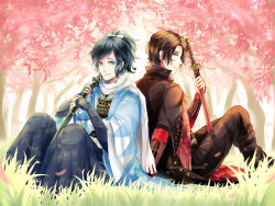 aku-usagi:  AHhh some Touken Ranbu postcard prints for Anime