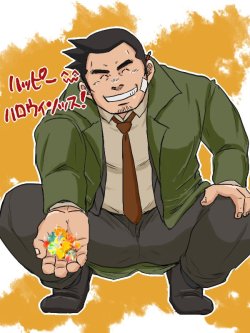 barabeardetective87:  Art of Dick Gumshoe by HAWA.  From his