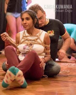 kinbakumaniadojo:Les comparto algunas fotos de clase en #KinbakuMania