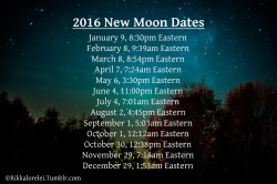 rikkalorelei:   2016 Full Moon Dates January 23, 8:46pm Eastern