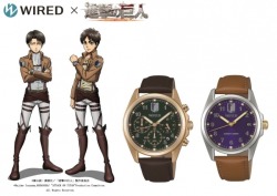 snkmerchandise:  News: Seiko NextAge Co.’s WIRED  x Shingeki