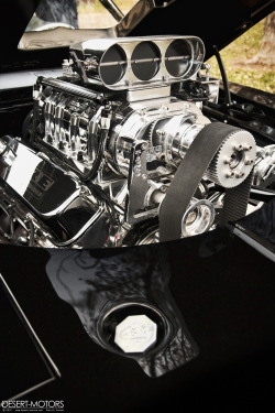 desertmotors:  1969 Chevrolet Camaro Pro-Touring Roadster Engine