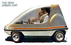 carsthatnevermadeitetc:Syd Mead Urban Car design study, 1978