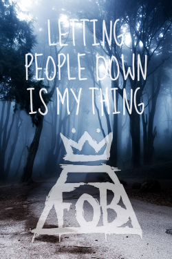 sky-undertheocean:  Fall Out Boy // Just One Yesterday 