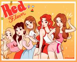 vickisigh:   Red Velvet RED FLAVOR! (≧∇≦)/    Twitter