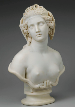 life-imitates-art-far-more:  Harriet Hosmer (1830-1908) “Medusa”