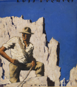   Alfons Walde (Austrian, 1891-1958), Luis Trenker “Meine Berge”