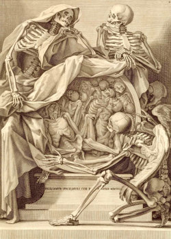 scribe4haxan:Beautiful Death (1691) ~ by Bernardino Genga &