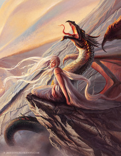 pixalry:  Daenerys: Mother of Dragons - Created by Gonzalo Kenny