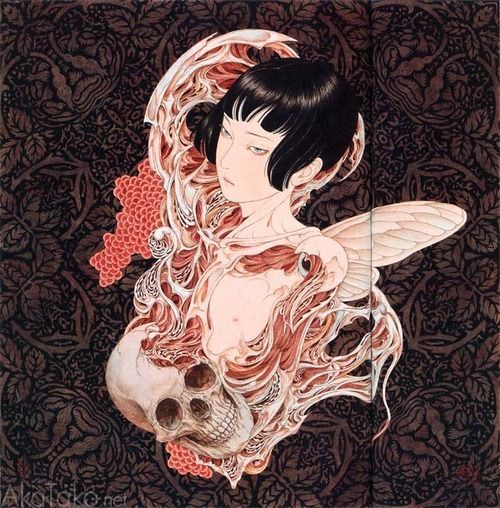 voulx:‘Necrophantasmagoria’ by Takato Yamamoto.