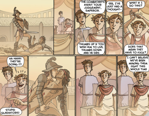 loopez:Selected cartoons from OGLAF.com, a weekly online comic specializing in humorous pornography with D&D / fantasy RPG themes.I know of this place too. Have you been?