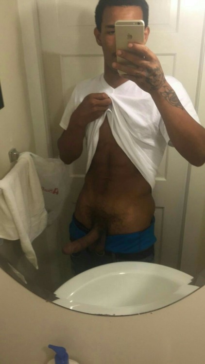 sexyboysnbigdicks:  He gorgeous and so is that dick  Please follow:1.http://nudeselfshots-blackmen.tumblr.com/2.http://gayhornythingz.tumblr.com/3.http://nudeselfshotsofmen.tumblr.com/