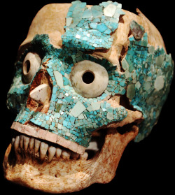 ancientart:  A Mixtec funerary mask from Grave No. 7, Monte Alban,