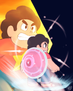 Steven had her. Shield Slash links into Final Justice but he