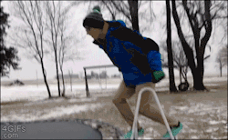 prinny-boy:  4gifs:  Frozen trampoline. [video]  THAT IS LIKE