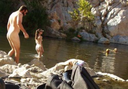 ayearofdeepcreek:  Skinnydipping is the only love, also 