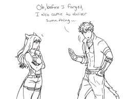 drawn for my own amusement sgjksgjsfg weiss is naughty
