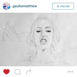 #Repost #BreanneBenson #Art #Tysm ❤️ @gaulkematthew by breannebenson_