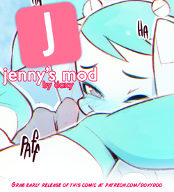 mylittledoxy:Currently sharing Xj9 comic to patreons exclusively