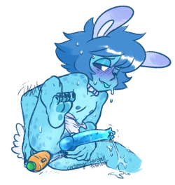 one lil last bunny lapis - for the alien donger fans