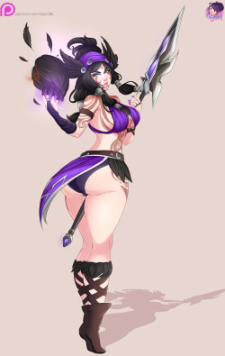 For today, the #Morrigan, the new goddess from #SMITE <3 I