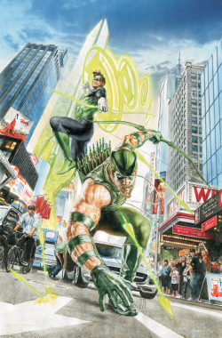 comicblast:  Green Arrow & Green Lantern by Mauro Cascioli