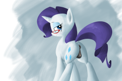 art-from-idiot:Why Rarity’s mane has to be so hard to draw…?x: