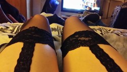 korisabiotttttch:   My pretty garters ! Un comfy tho as it’s