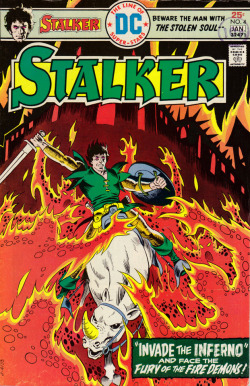 Stalker No. 4 (DC Comics, 1975). Cover art by Steve Ditko &