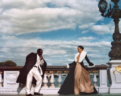 a-state-of-bliss:  Vogue US Oct 1999 ‘Puffy Takes Paris’