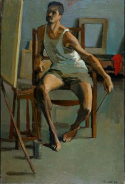blastedheath:  Jean Vimenet (French, 1914-1999), Autoportrait