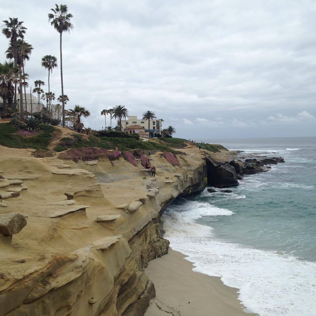 <p>Today’s adventure.  (at La Jolla Cove, Ca)</p>