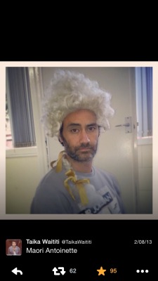 theactualcluegirl:  queen-baylee: Taika Waititi’s twitter gives