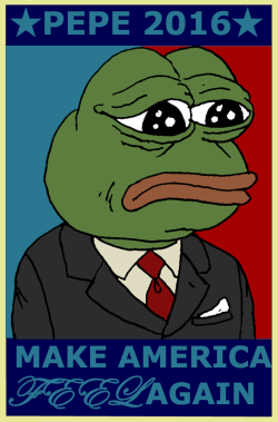 sft425:  pepe-leaker:  A campaign platform we all feel strongly