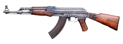 hip-hop-zombie:  Transparent AK-47     