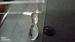 mentalflossr:  Special Nano Coating Makes Water That Can Be Shaped
